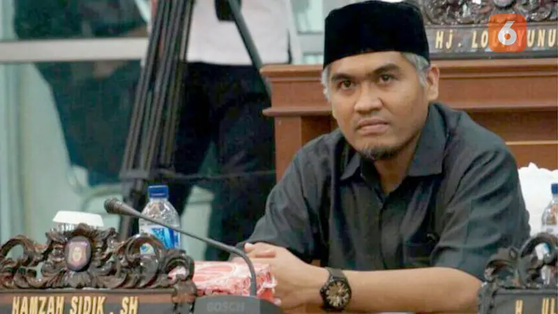 Wakil Ketua DPRD Gorut Hamza Sidik (Arfandi/Liputan6.com)