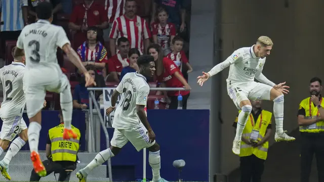 Federico Valverde - Real Madrid - Liga Spanyol - 19 September 2022
