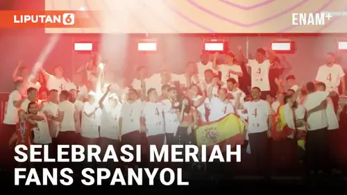 VIDEO: Pawai Kemenangan Spanyol Usai Menjuarai Euro 2024
