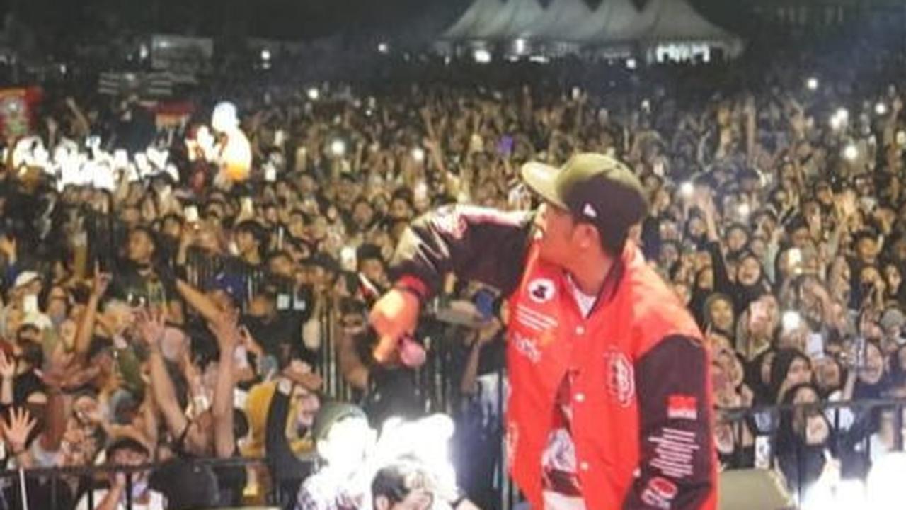 Dibalut Konser Musik, Ribuan Warga Lamongan Kumpul Dukung Ganjar-Mahfud