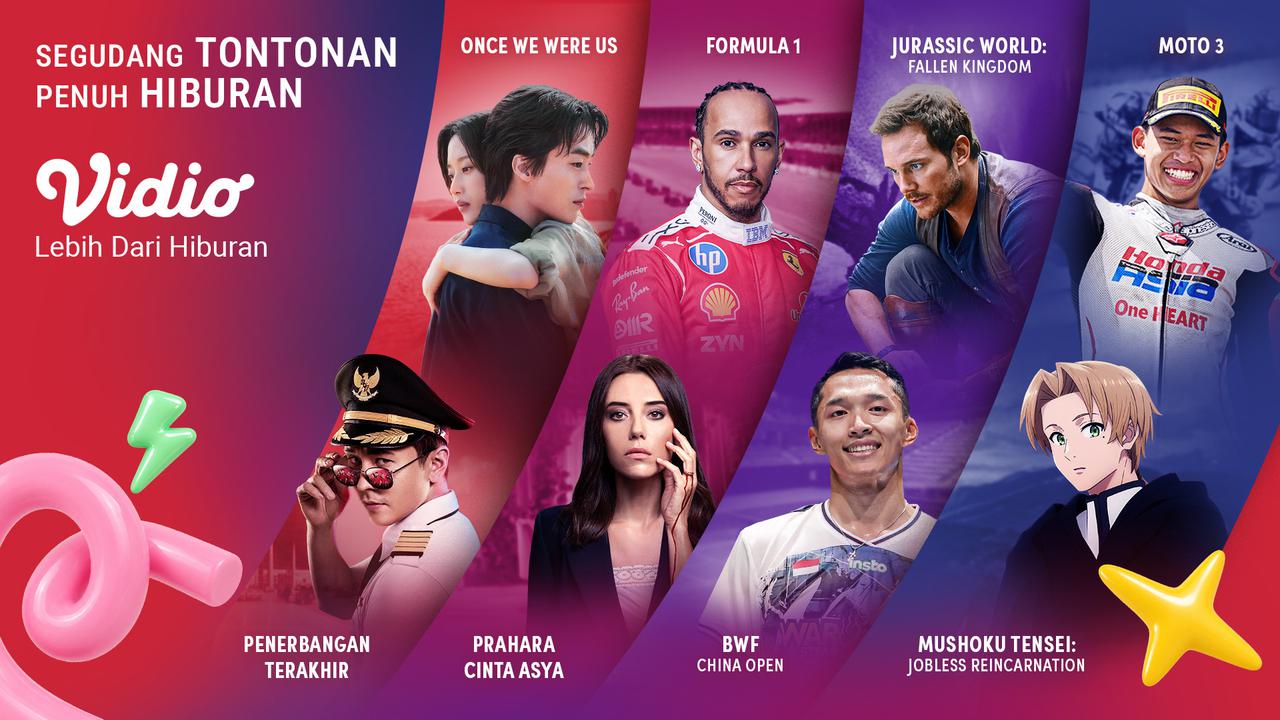 Rekomendasi Film, Drama, Anime, hingga Live Sports di Vidio, Segudang Hiburan dalam Satu Platform