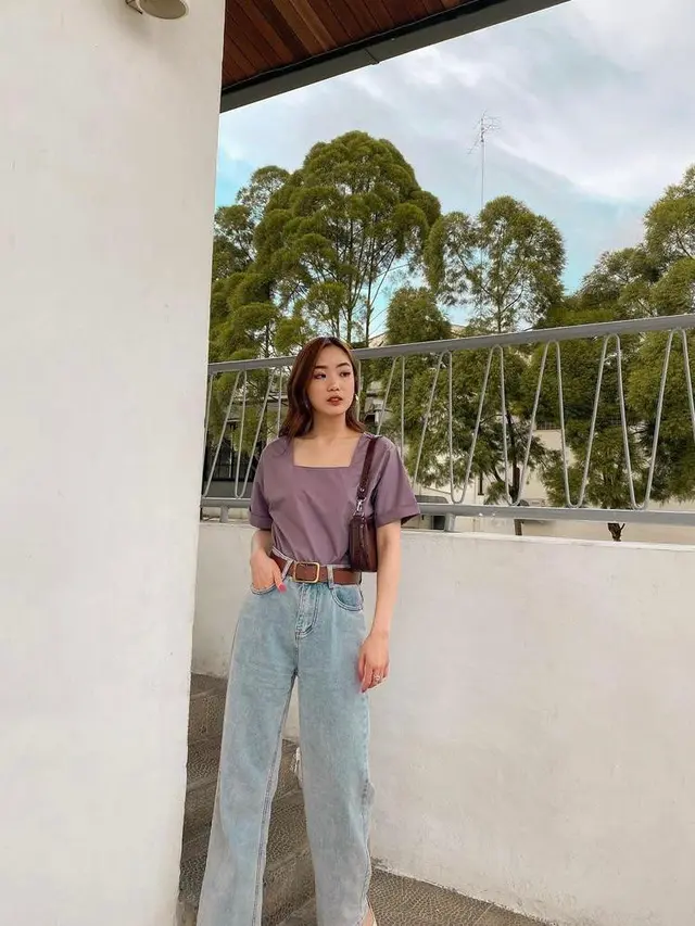 6 Inspirasi OOTD Padu Padan Warna Lilac yang Kekinian ala Selebgram
