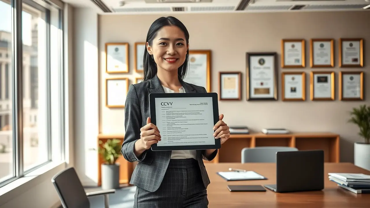 Ilustrasi curriculum vitae