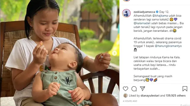 Zaskia Adya Mecca (Foto: Instagram/@zaskiaadyamecca)