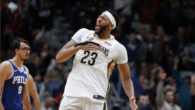 Selebrasi Anthony Davis