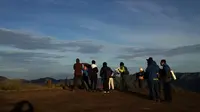 Bukit 29 atau puncak B29 di Kabupaten Lumajang, Jawa Timur, adalah destinasi wisata baru di kawasan Taman Nasional Bromo Tengger Semeru. (Liputan6.com/Anri Syaiful)