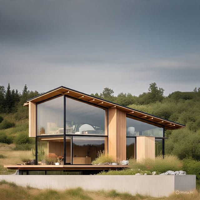 A Stylish Penthouse Apartment with Exposed Beams - Roof Top Scandinavian Penthouse Apartment