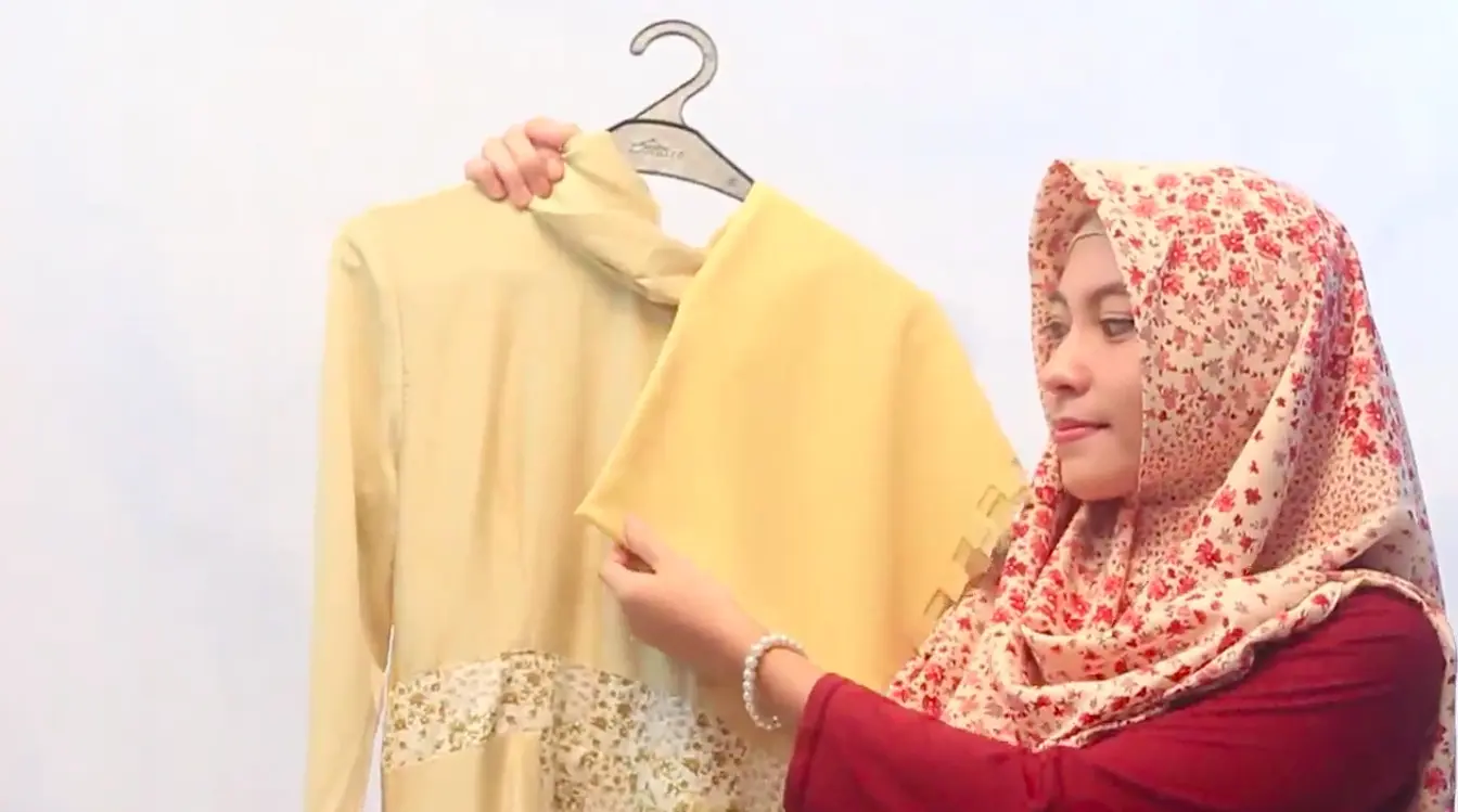 Mix and match baju Lebaran. (sumber foto: vidio.com)