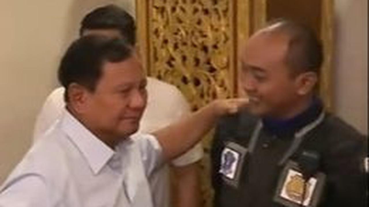 Prabowo Sampaikan Terima Kasih