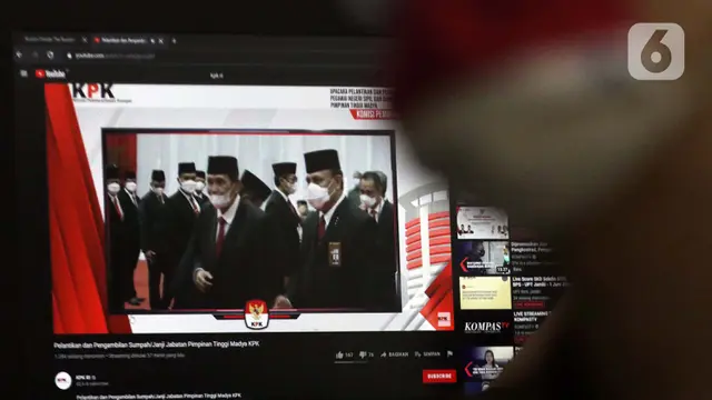 Pelantikan Pegawai KPK Jadi Aparatur Sipil Negara