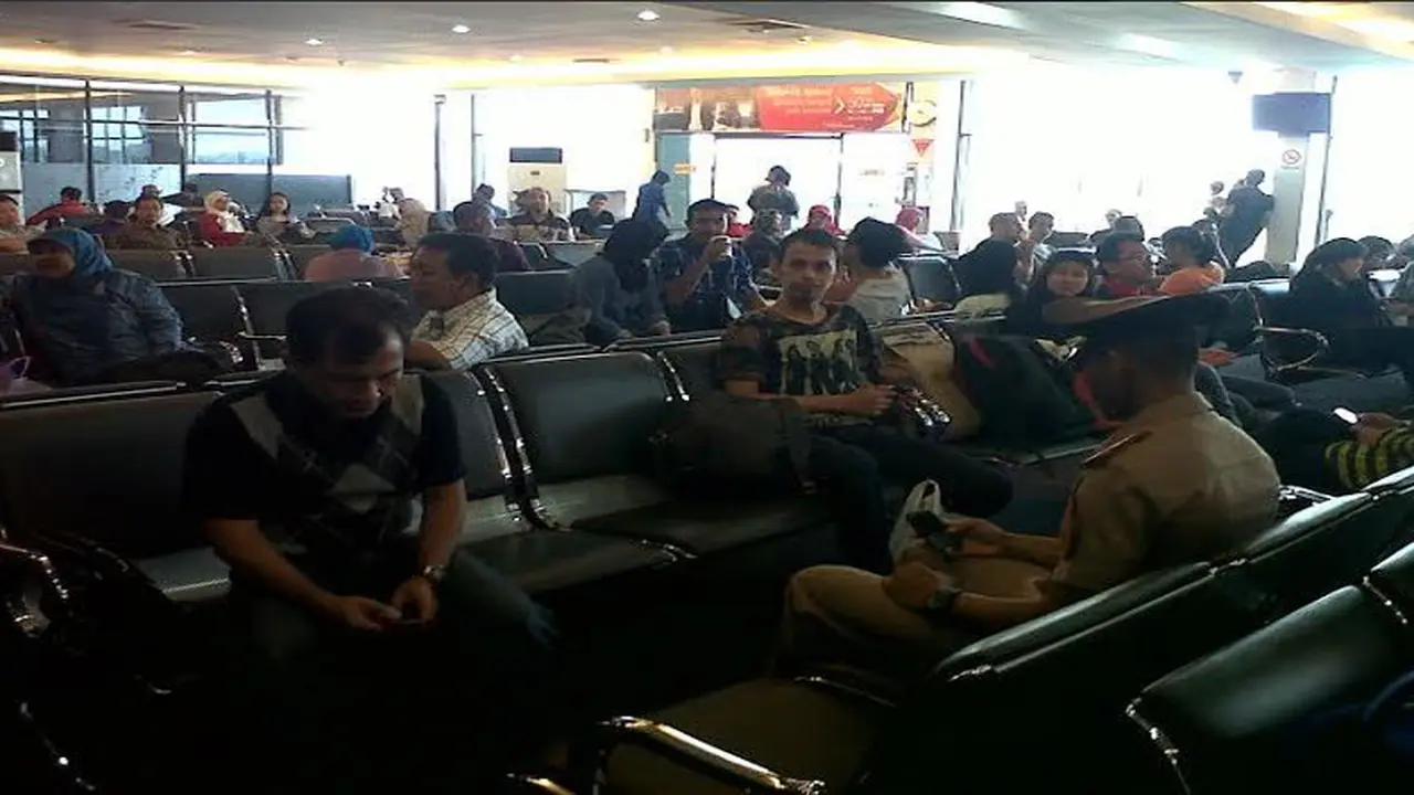 Suasana Bandara Halim