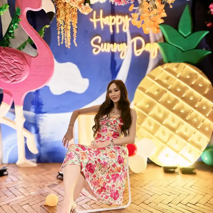 Potret ulang tahun Aura Kasih (Sumber: Instagram/aurakasih)