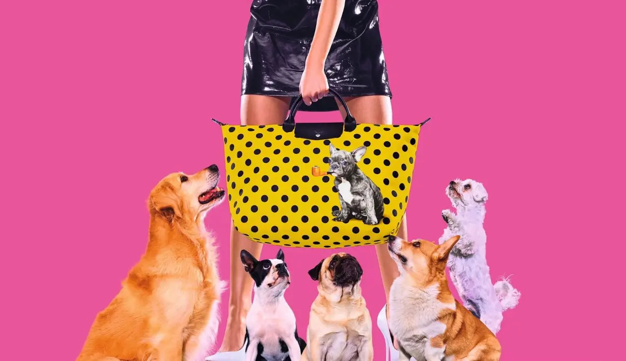 LONGCHAMP kerap terinspirasi oleh persimpangan dunia mode dan seni. Cara unik TOILETPAPER memadukan seni, mode, dan budaya pop menjadi referensi dengan sentuhan humor. / Foto dok LONGCHAMP.