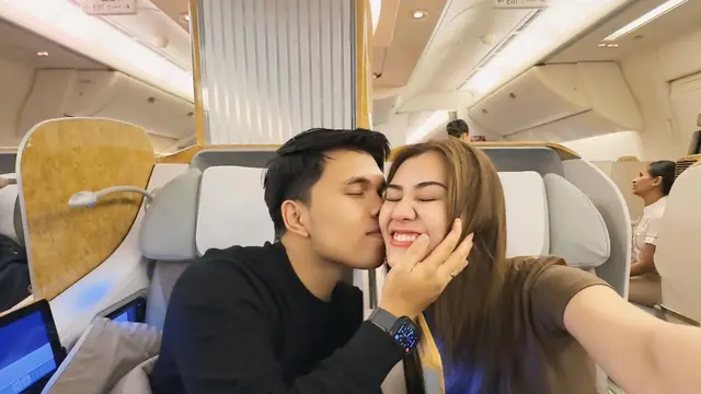 7 Momen Romantis Aaliyah Massaid dan Thariq Halilintar Bulan Madu di Roma, Italia