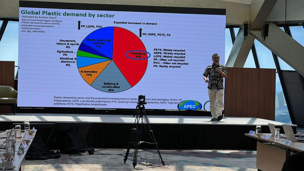 Komitmen Turut Kurangi Sampah Plastik di Laut, Bioplastik dari Singkong Dipromosikan ke Delegasi 22 Negara APEC