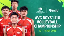 Saksikan AVC Boys’ U18 Championship di Vidio. (doc. vidio)