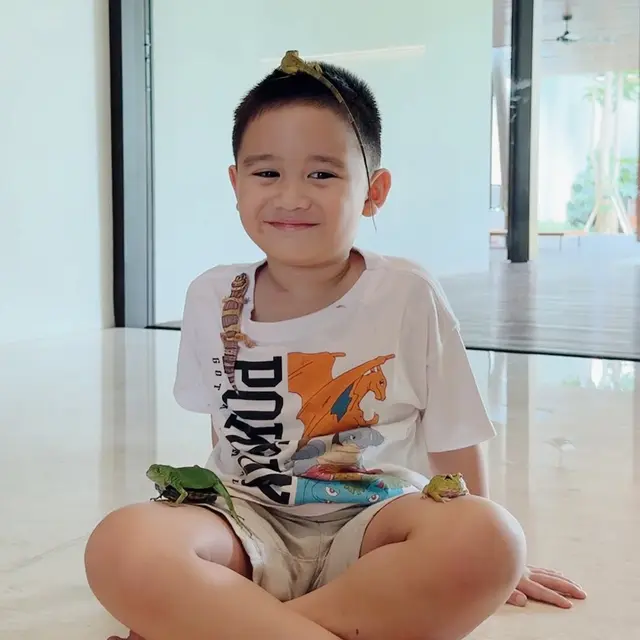 Potret Hewan Peliharaan Athar Anak Citra Kirana dan Rezky Aditya (instagram/citraciki)