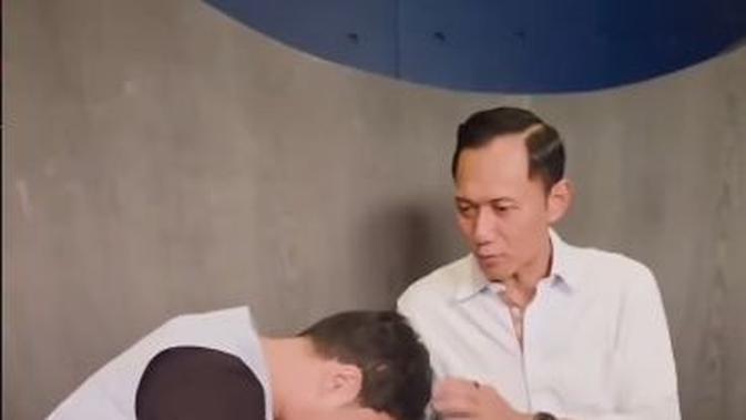 Momen Kocak Aldi Taher saat Bertemu AHY: Ya Allah Mimpi Apa Gabung Demokrat