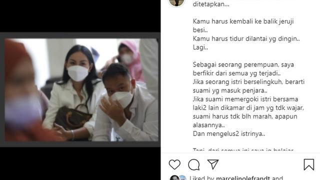 Vicky Prasetyo - Kalina Ocktaranny (Foto: Instagram/@kalinaocktaranny)