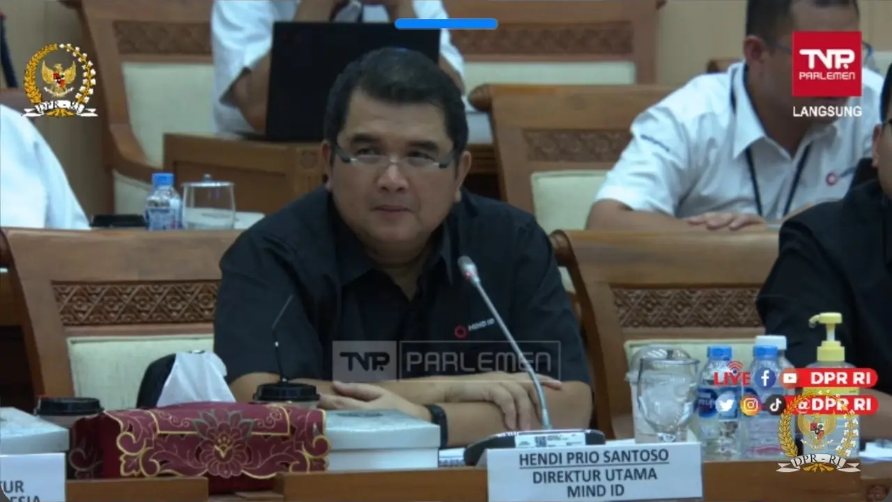 Direktur Utama MIND ID, Hendi Prio Santoso