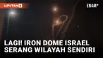 Alami Kendala Teknis, Rudal Iron Dome Jatuh dan Meledak di Israel