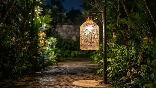 Ide Kap Lampu Jalan dari Galon Bekas