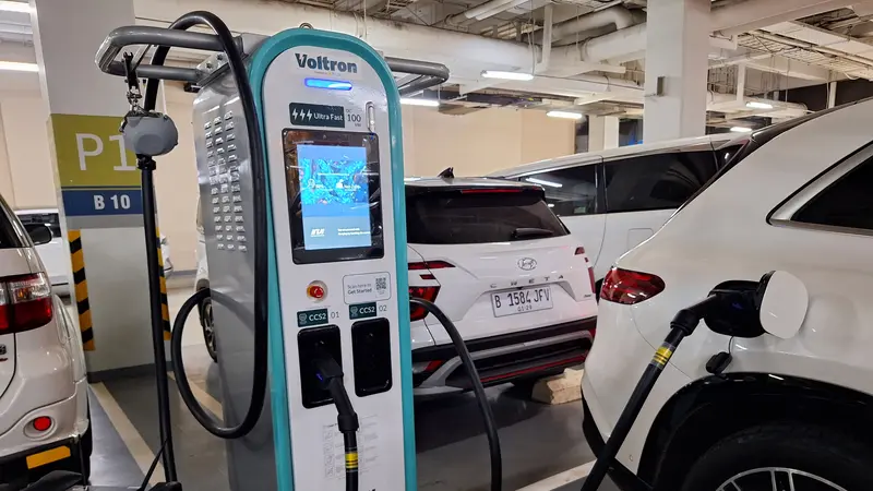 Voltron Digandeng Living World Bikin SPKLU Ultra Fast Charging (ist)