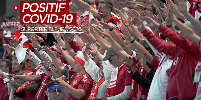 VIDEO: Menonton Laga Timnas Denmark di Stadion, 5 Suporter di Euro 2020 Positif Covid-19