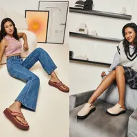 Intip gaya Shenina Cinnamon yang stylish dengan sandal hingga sneakers (FitFlop)