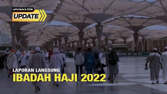 Jurnalis SCTV, Pudji Tri Wachyuni melaporkan secara langsung pelaksanaan ibadah haji 2022 di Mekah.