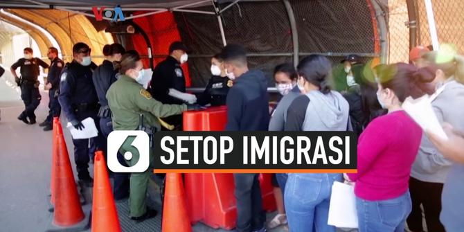 VIDEO: Trump Setop Sebagian Imigrasi di Tengah Pandemi Corona