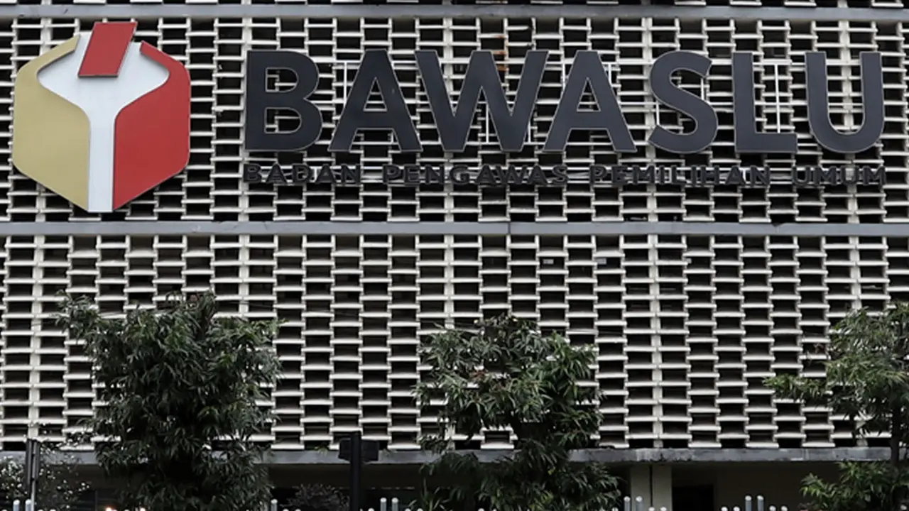 Ada Layar Hitung Mundur Pemilu di Gedung Bawaslu