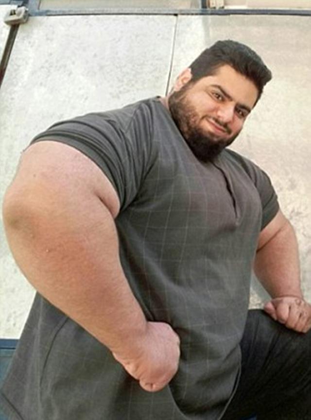 Gharibi dikatakan sebagai Hulk di dunia nyata | Copyright  instagram.com/sajadgharibii