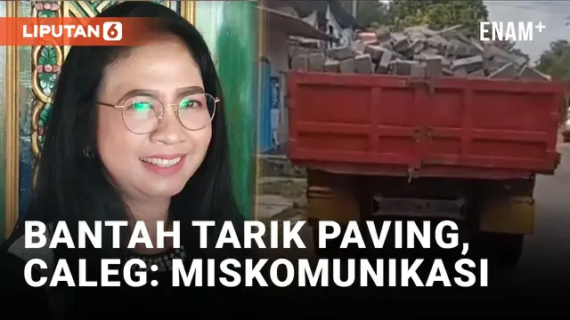 VIDEO: Caleg Banyuwangi Klarifikasi Tarik Bantuan Paving Jalan karena Target Suara Tak Tercapai