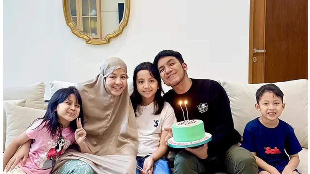 6 Potret Sederhana Ultah ke-11 Megumi, Putri Sulung Desta dan Natasha Rizky