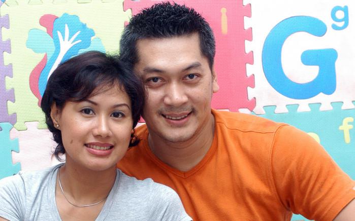 Donny Kesuma dan istri, Yuni Indrianti (Foto: tabloidbintang.com)