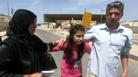 Gadis 12 Tahun Tahanan Termuda Palestina Bebas dari Israel