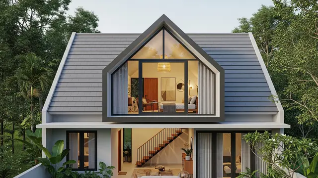 Rumah Minimalis Atap Pelana
