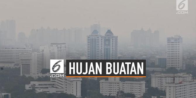VIDEO: Hujan Buatan Atasi Polusi Jakarta
