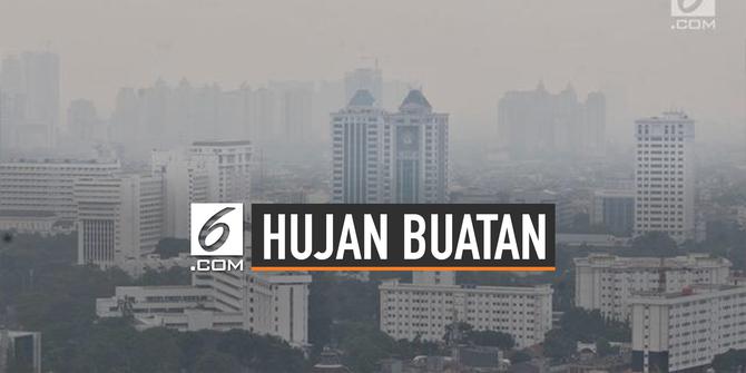 VIDEO: Hujan Buatan Atasi Polusi Jakarta