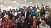 Menristekdikti Bertemu 80 Mahasiswa RI di Beijing