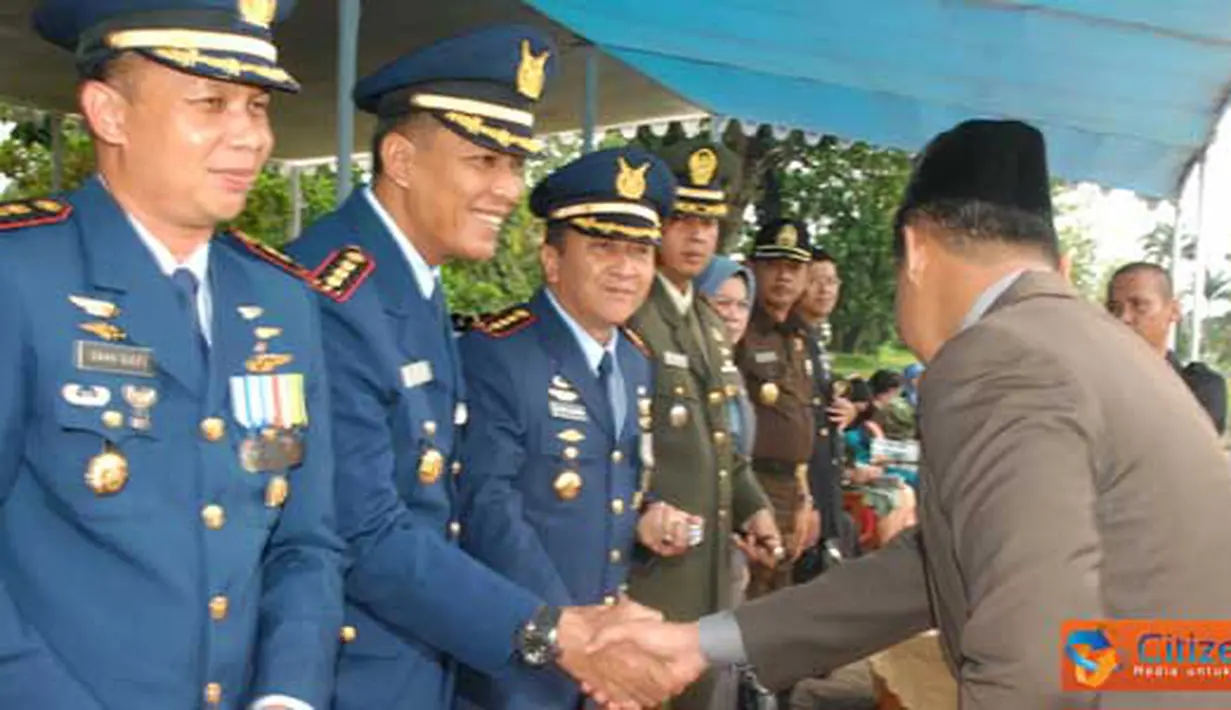 Prajurit TNI AU Kalijati hadiri upacara Hari Pendidikan Nasional di Subang