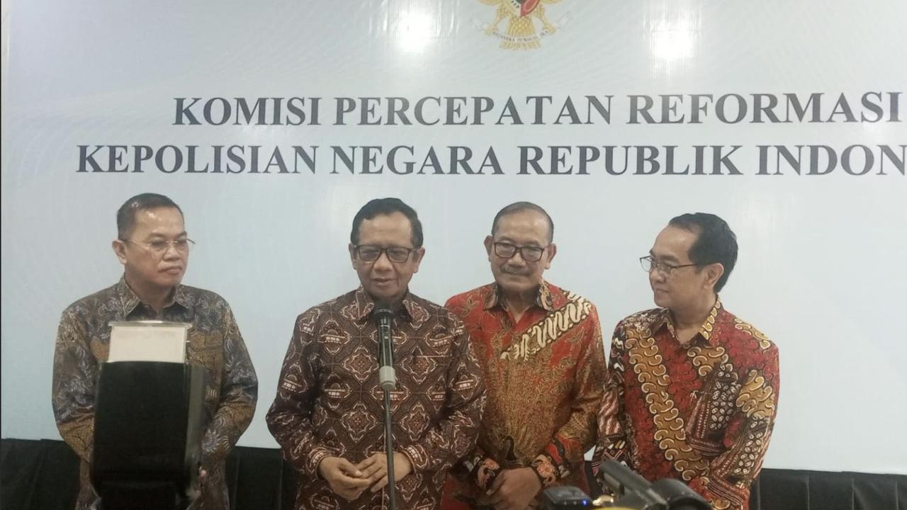 Mahfud MD sebut Leadership dan Politik, 2 Faktor Masalah di Polri