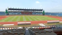 Wajah Stadion Si Jalak Harupat, Kabupaten Bandung yang akan menjadi salah satu venue Piala Dunia U-17 2023 di Indonesia.