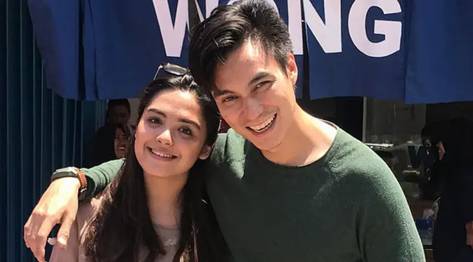 Vebby Palwinta masih menjalin komunikasi, meski telah putus (Instagram/@baimwong)