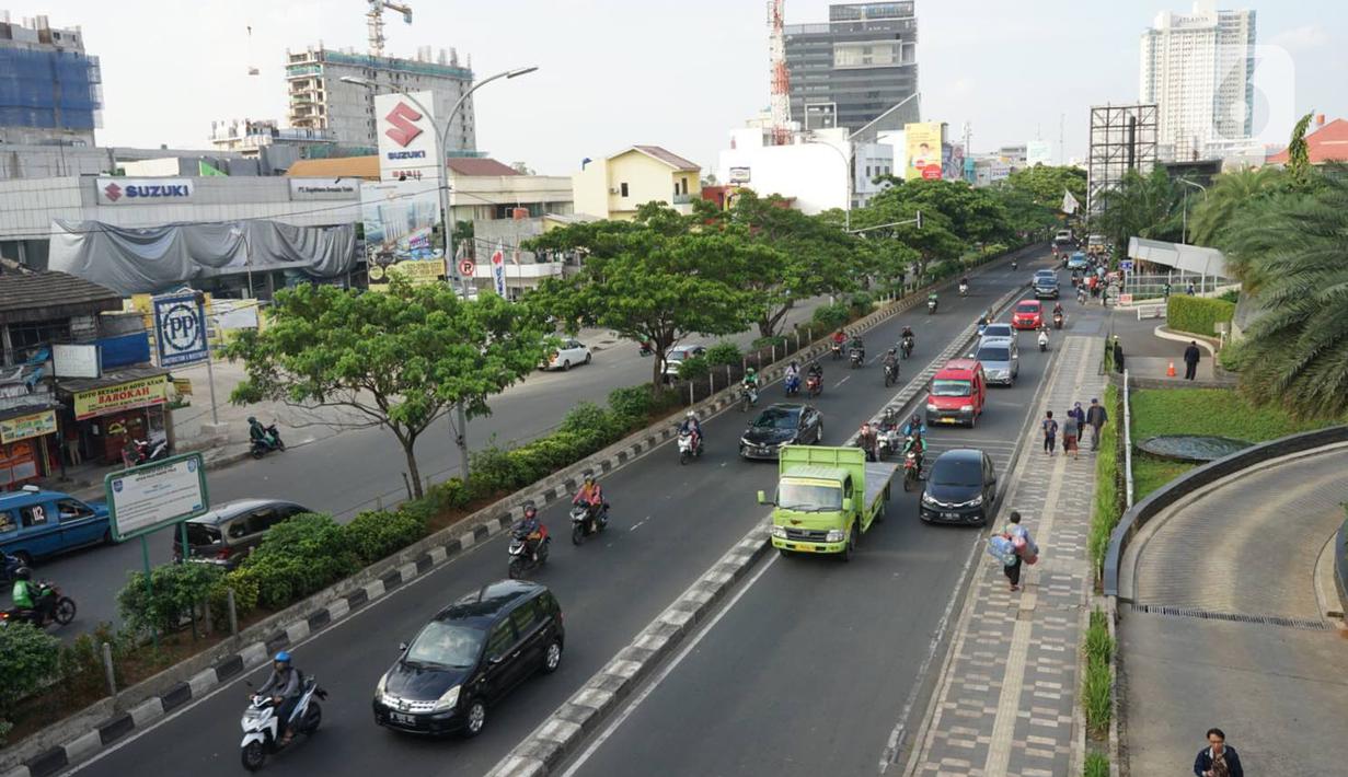 FOTO Depok akan Hidupkan Kembali Jalur Sepeda  di Jalan  