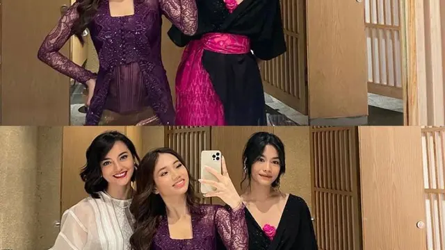 Pesona Jasmine Abeng, Putri Sulung Ririn Ekawati Berbalut Kebaya dan Kain Bugis Saat Wisuda SMA