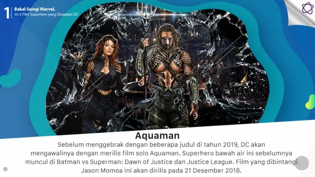 [Bintang] Bakal Saingi Marvel, Ini 5 Film Superhero yang Disiapkan DC