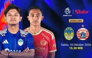 Nonton PSIM vs Persija - BRI Super League 2026/27: Adu Strategi dalam Tayangan Eksklusif di Vidio