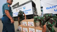 Danone Indonesia Kirim Bantuan Puluhan Ribu Botol AQUA ke Palestina. (Liputan6.com/ ist)